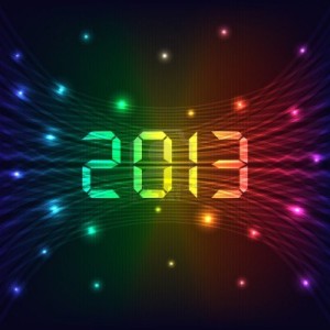 2013--background-with-neon-lights-style-2013-text-glowing-lights-on-dark-b