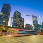 Construction happening in Downtown Houston that required project collaboration to support project scope delivery by reset to grow in houston, texas.